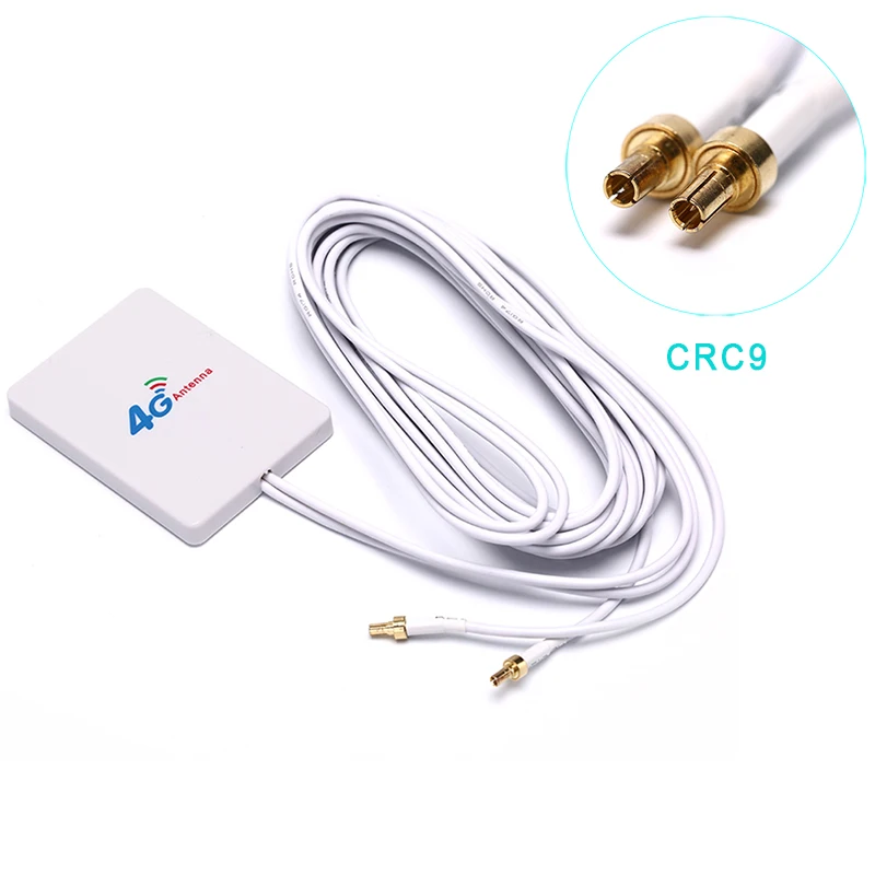 

10FT cable 4G LTE Antenna External Antennas for Router Modem Aerial TS9/ CRC9/ SMA Bundle New