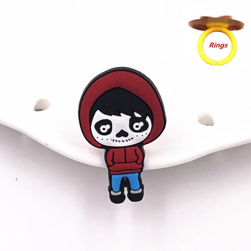 1 шт Хэллоуин мультфильм ПВХ мягкие кольца на палец для вечерние Подарки Забавные