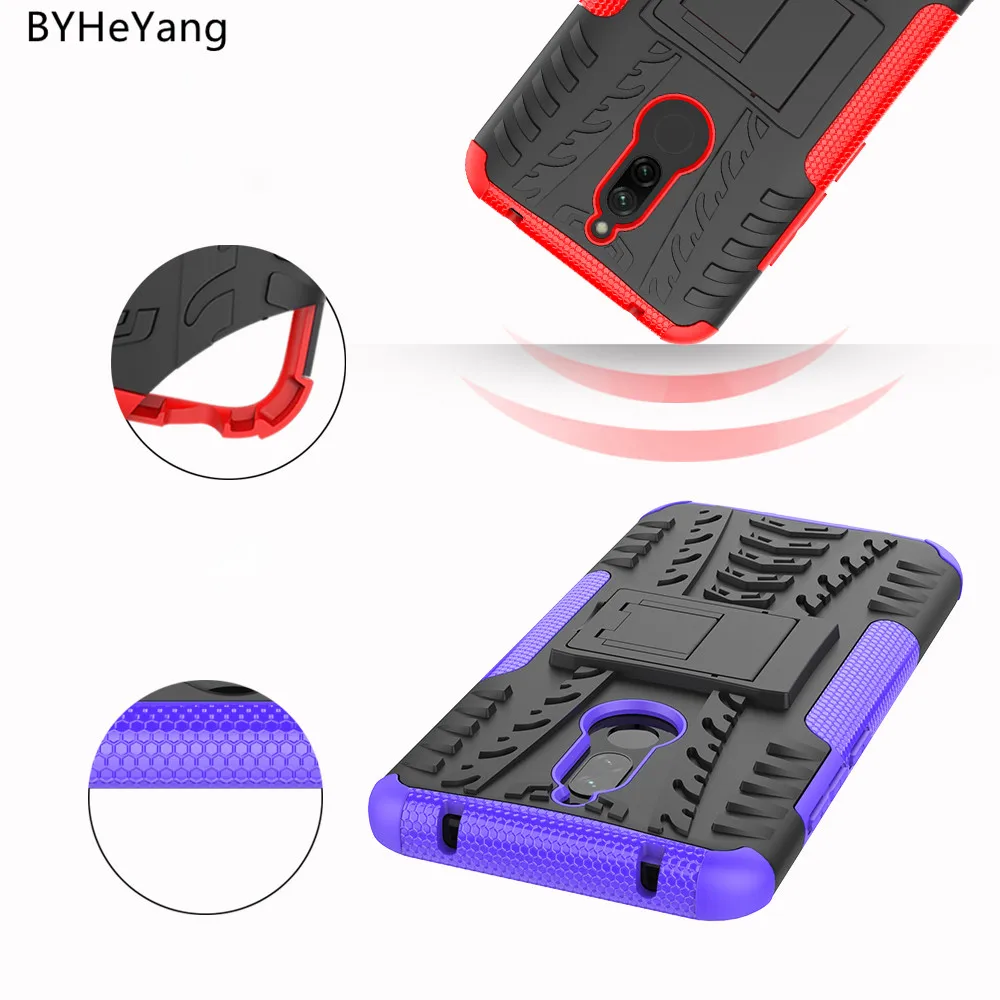 Для Fundas Xiaomi Redmi 8 чехол 8A противоударный армированный жесткий резиновый