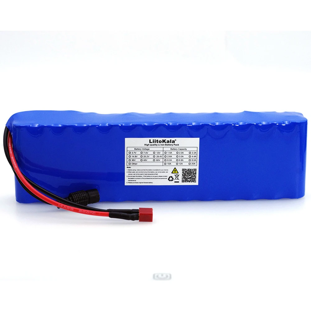 

LiitoKala 48V 5.2ah 13s2p High Power 18650 DIY 48v BMS +