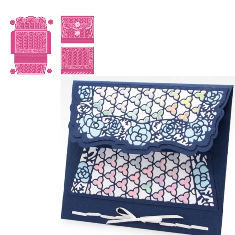 Складной узор конверты хит продаж высококачественные металлические режущие