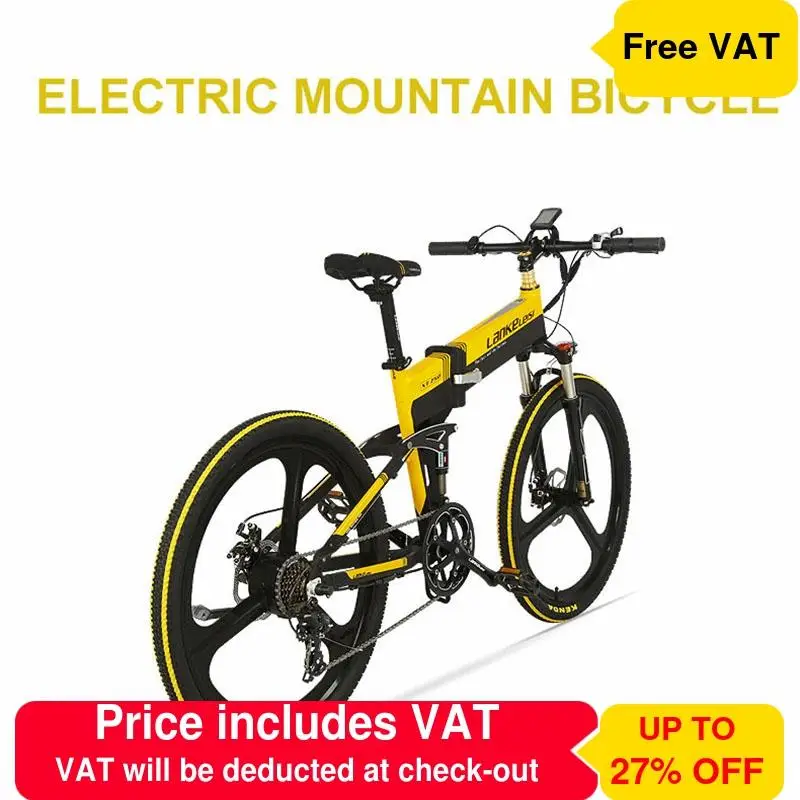 Электрический горный велосипед два колеса электрические скутеры 48V 240W 7 Скорость