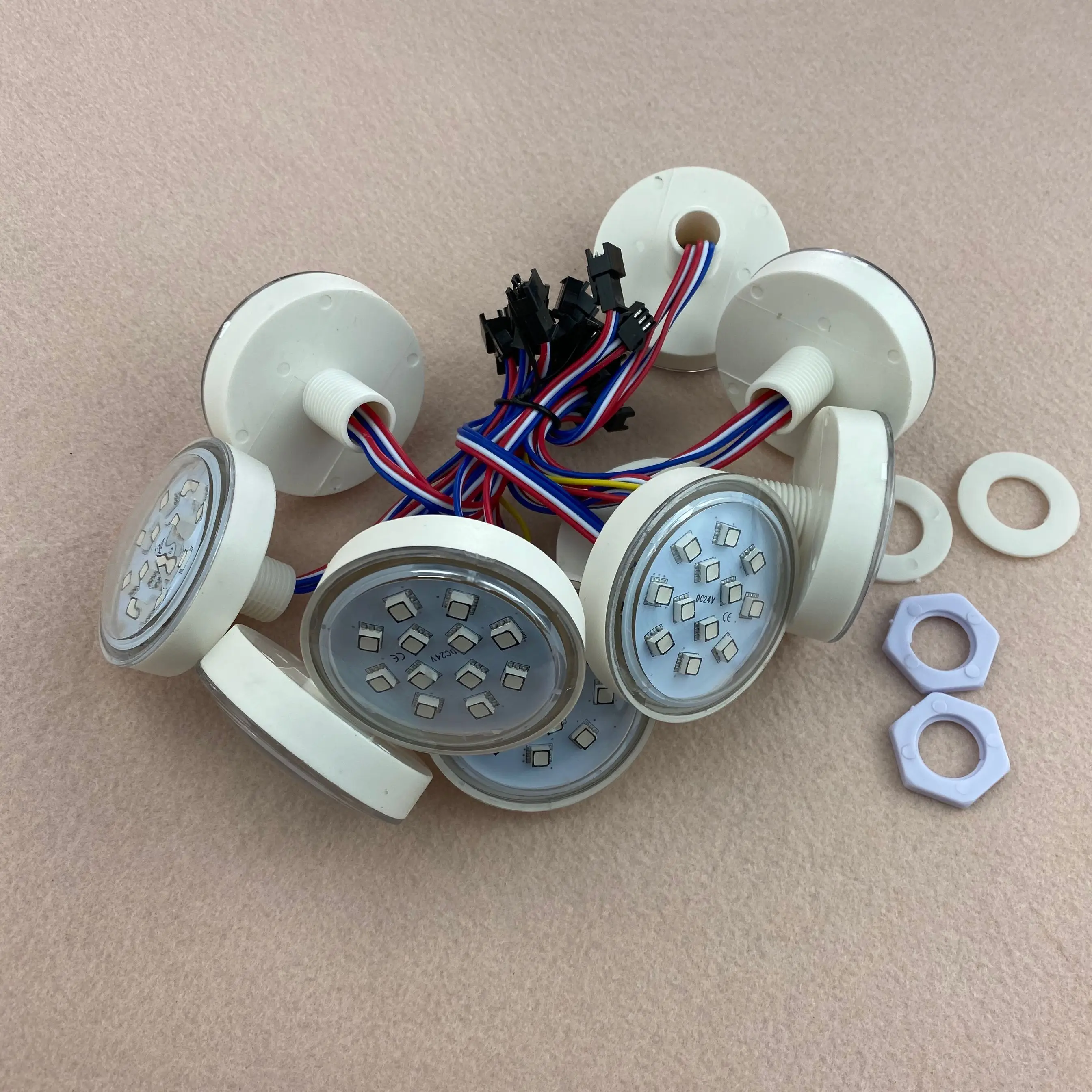 Доступный 60 мм светодиодный пиксельный светильник для парка развлечений 12