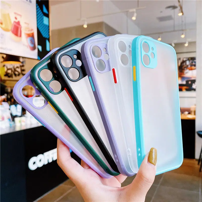

Ultra Thin Clear Phone Case For iPhone X XR Case Silicone Soft Back Cover For iPhone 11 12 Pro XS Max 8 7 Plus Coque Fundas