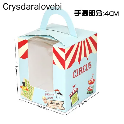 50 шт. мини-печенье коробка конфет одиночная для кексов портативная розовая мусс