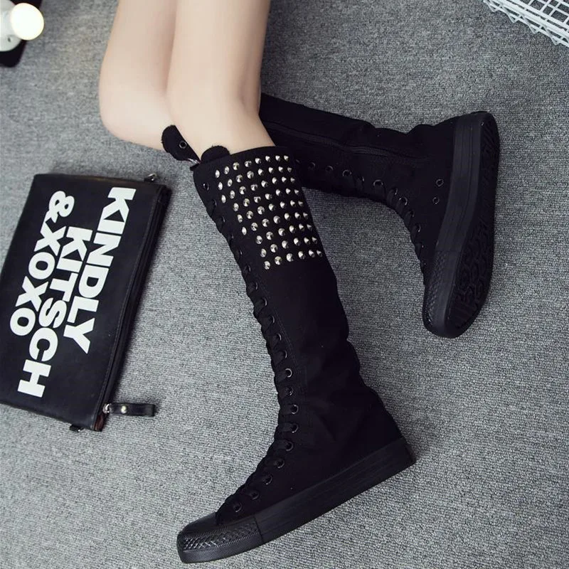 Новинка 2020 женские ботинки модные холщовые кроссовки на платформе повседневная