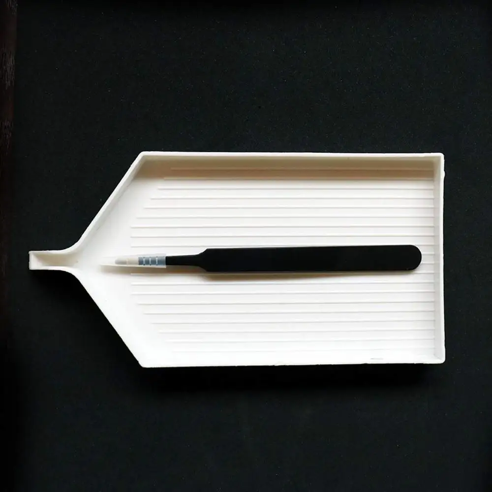 Большой лоток и пинцет 5D инструменты для вышивки картин со стразами аксессуары DIY