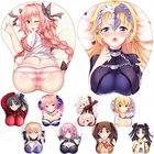 Силиконовый коврик для мыши с изображением судьбы, ночи, иштаны, дзерк, дзеррагон, Tohsaka Rin, illyasвиль, коврик для косплея, 3D коврик для мыши