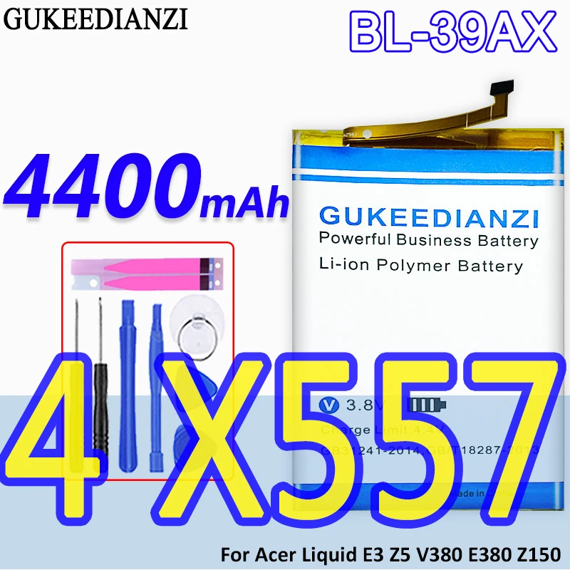 GUKEEDIANZI BL 39AX Real 4400mAh аккумуляторная батарея для телефона Infinix 4 X557 литий полимерные
