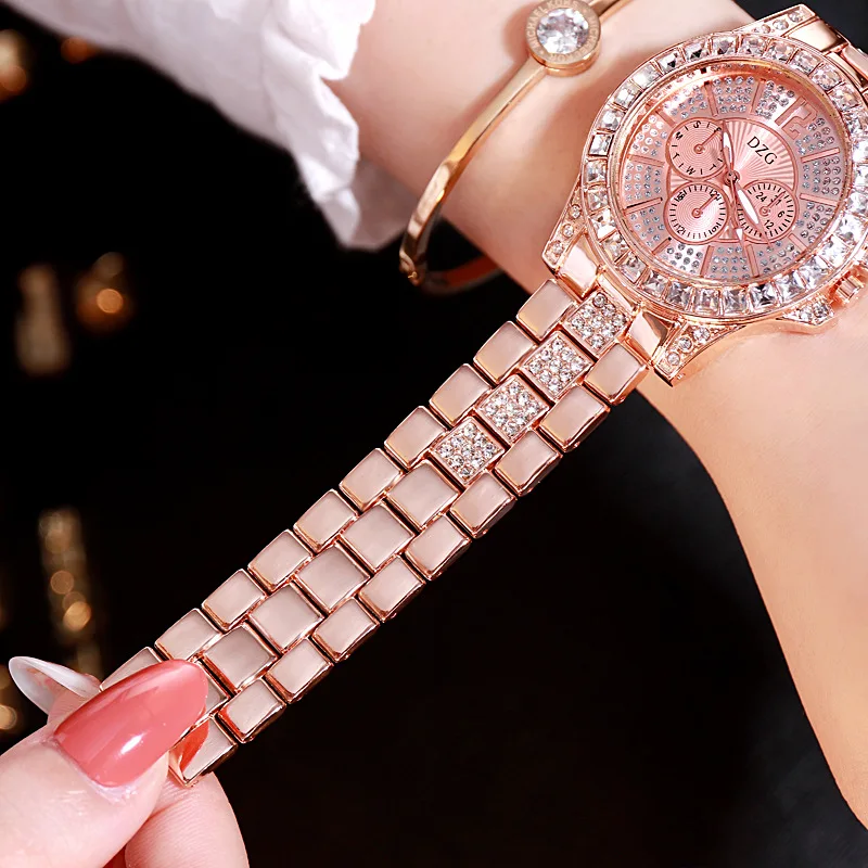 Ladies Fashion Pink Wrist Watch Women Watches Luxury Top Brand Quartz M Style Female Clock Relogio Feminino Montre Femme | Наручные часы
