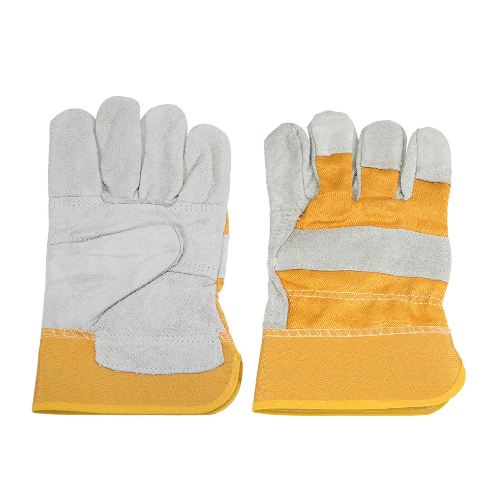 1 пара защитных ремонтных износостойких перчаток сплит кожаные перчатки для