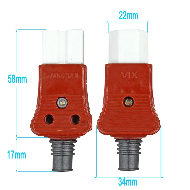 16A 250V Мощность Линия продукта слово магнитные три вилки электрическая плита plug