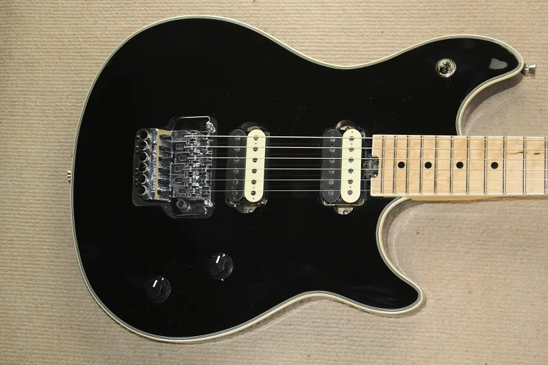 Высокое качество EVH электрогитара черная с Zebra pickup & Floyd Бесплатная доставка 01| |