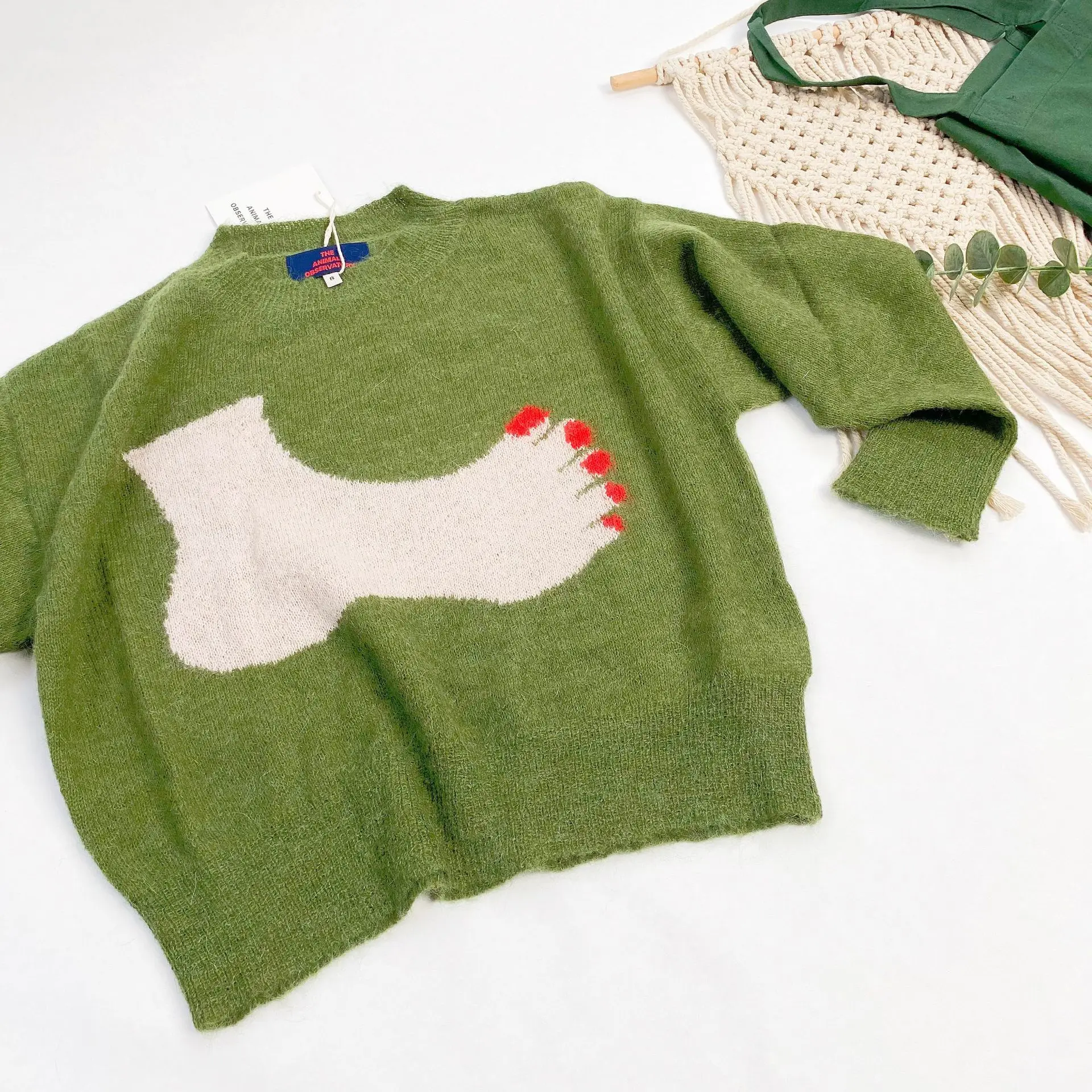 

2020 New Autumn Winter TAO Brand Kids Weaters For Boys Girls Fashion Print Kint Cardigan Baby Child Cotton Outwear Clothes