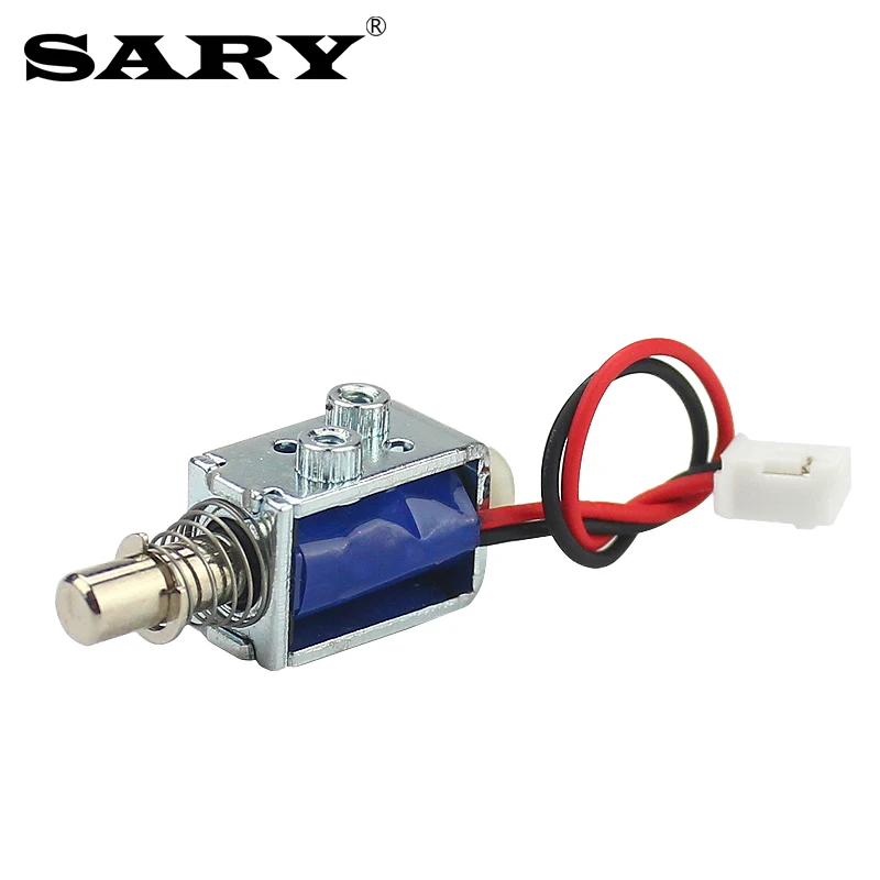 Mini Open Frame Push-Pull Electromagnet DC5v12v Small Electronic Lock Electromagnetic Lock  solenoid  Electric Bolt Lock