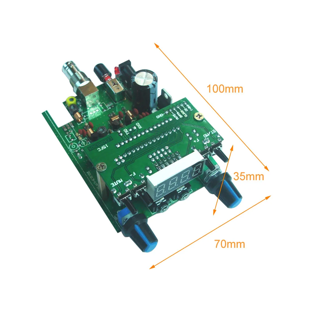 88 108MHz DC 12V плата радиостанции цифровой дисплей сигнал улучшить аудио FM передатчик