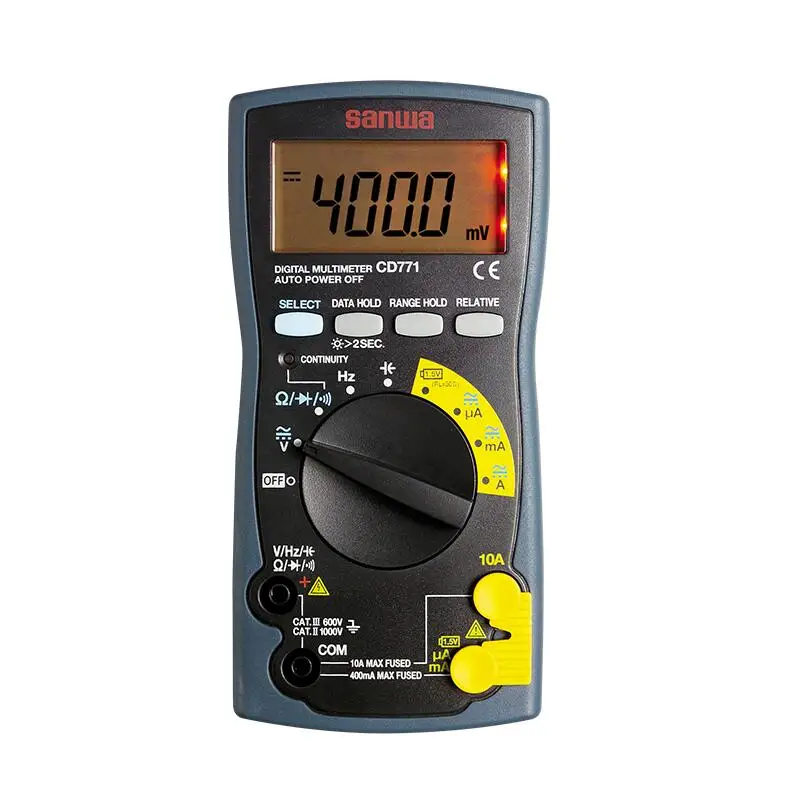 Цифровой мультиметр стандартная подсветка и зуммер со светодиодсветодиодный