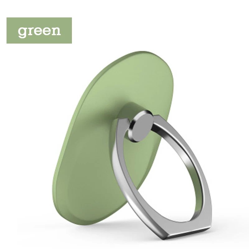 New green Круглый Многофункциональный Автомобильный держатель для телефона с кольцом и пряжкой, мобильный чехол для телефона, кронштейн для смартфона и кольцо планшета, держатель для телефона, аксессуары для телефона - Цвет: New green