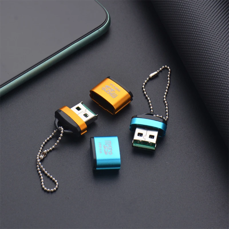 Высокоскоростной мини-картридер USB 2 0 картридер TF Micro SD адаптер карты памяти для