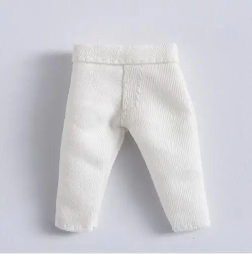 white Новинка OB11 bjd Кукла Одежда сломанные ковбойские джинсы брюки для ob11, obitsu11, Molly, 1/12bjd куклы аксессуары Одежда - Цвет: white