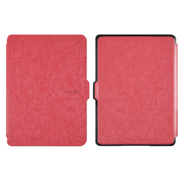 Чехол для kindle 8 E-reader pu кожаный чехол для amazon kindle 8th поколения sleepcover с ручным grap - Цвет: NK8 JGWST RD