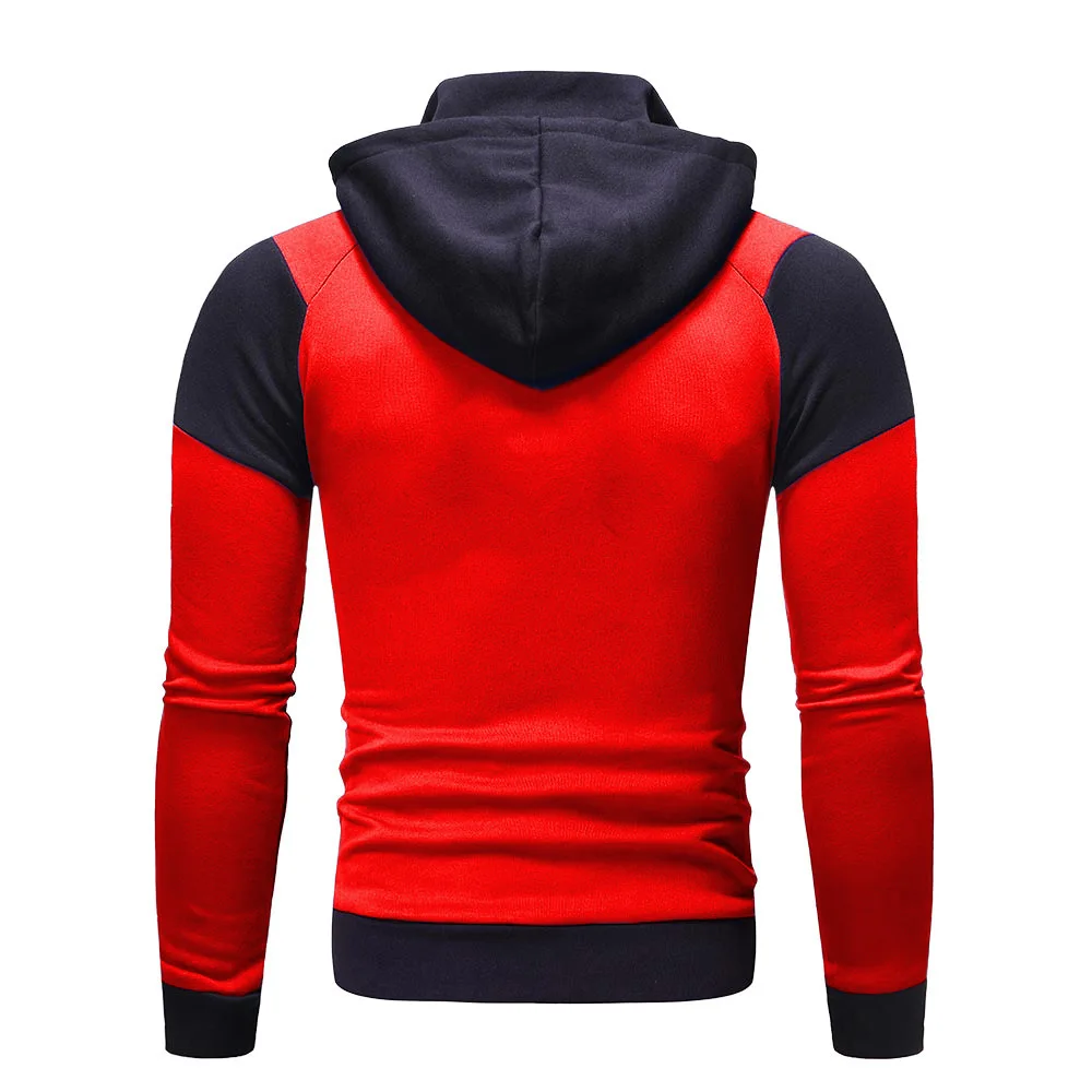 

2021 New Spring And Autumn Zipper Cardigan Sports Hoodie Trendy Double Collar Jacket Fashion Coat