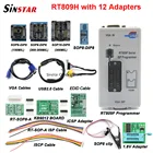 2021 горячая Распродажа RT809F ISP LCD программатор + 12 адаптеров SOP8 IC тестовый зажим + SOP8TSSOP8 адаптеры KB9012 плата