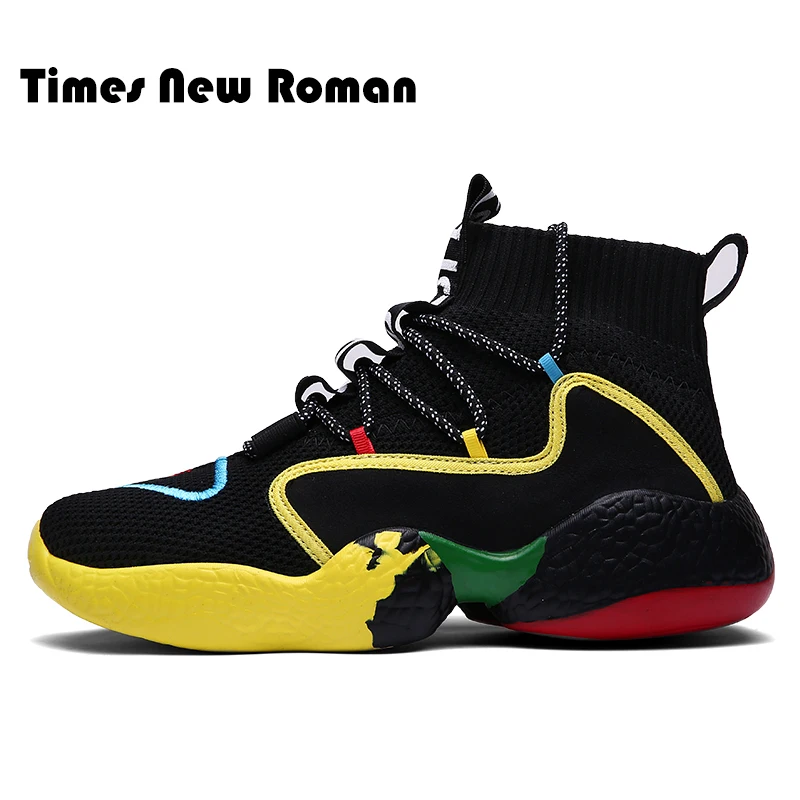Times New Roman Light Socks Shoes Men Breathable Comfortable Casual Fashion Sneakers Tenis Masculino Plus Size 39~48 | Обувь