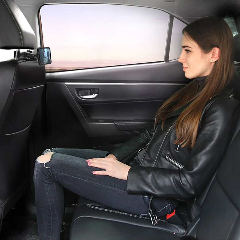 car back seat headrest holder for smartphone car phone holder backseat quick mount for pad tablet pc auto headrest game stand free global shipping