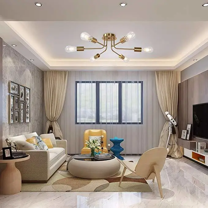 Новая потолочная лампа скандинавские светодиодные лампы подвесные светильники