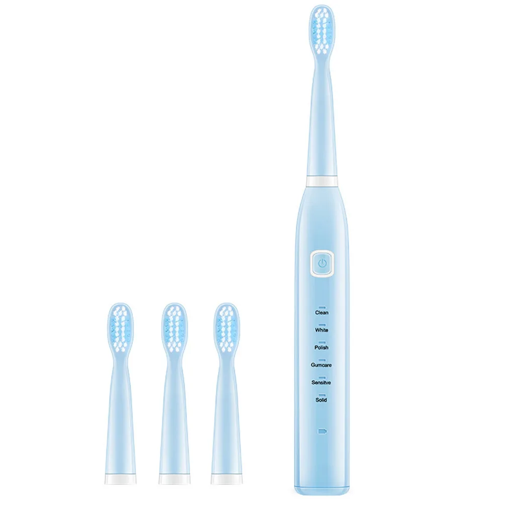 

Electric Toothbrush, USB Waterproof Rechargeable Toothbrush for Adults, 6 Modes Multi-mode Clean Whiten Protect Gingival Sonic