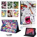 Новый чехол для планшета AApple IPad 8 2020 10,2 дюйма, высококачественный мягкий кожаный чехол-подставка для планшета (серия старых изображений) + ручка