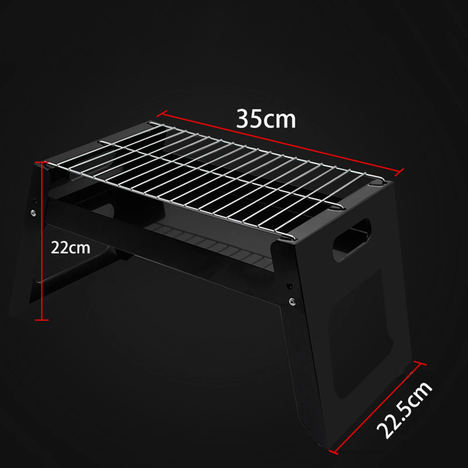 

Barbecue Grill Portable Stainless Steel Folding BBQ Rack With Barbecue Net For Outdoor Camping Backpacking Picnics Barbecue Rack