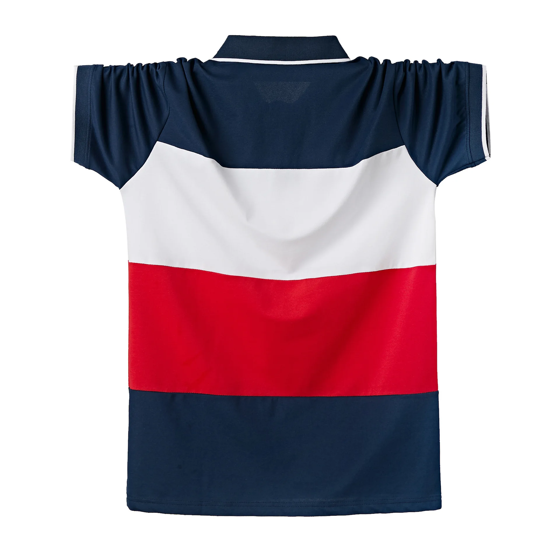 

Men Polo Shirt Cotton Business Men Clothes Tops Tees Summer Men Casual Breathable Plus Size 6XL Striped Short Sleeve Polo Shirt