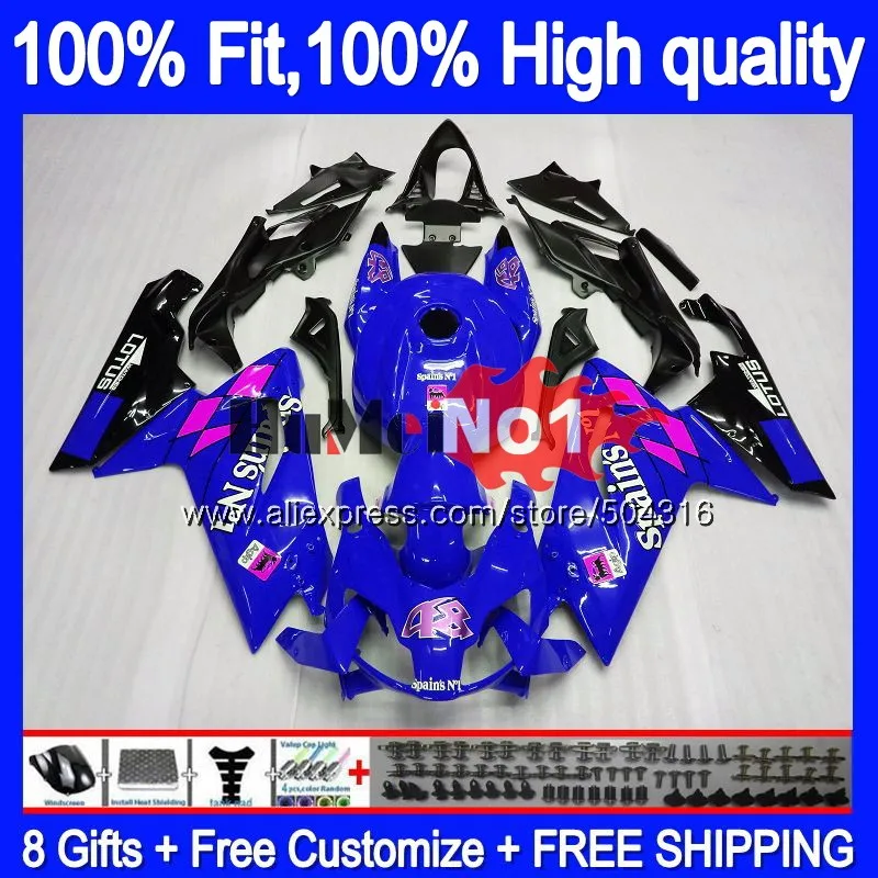 

Injection For Aprilia RS 125 RS125R RSV125 R 35MC.136 RS-125 2012 2013 2014 2015 2016 RS125 12 13 14 15 16 Black,Blue Fairings