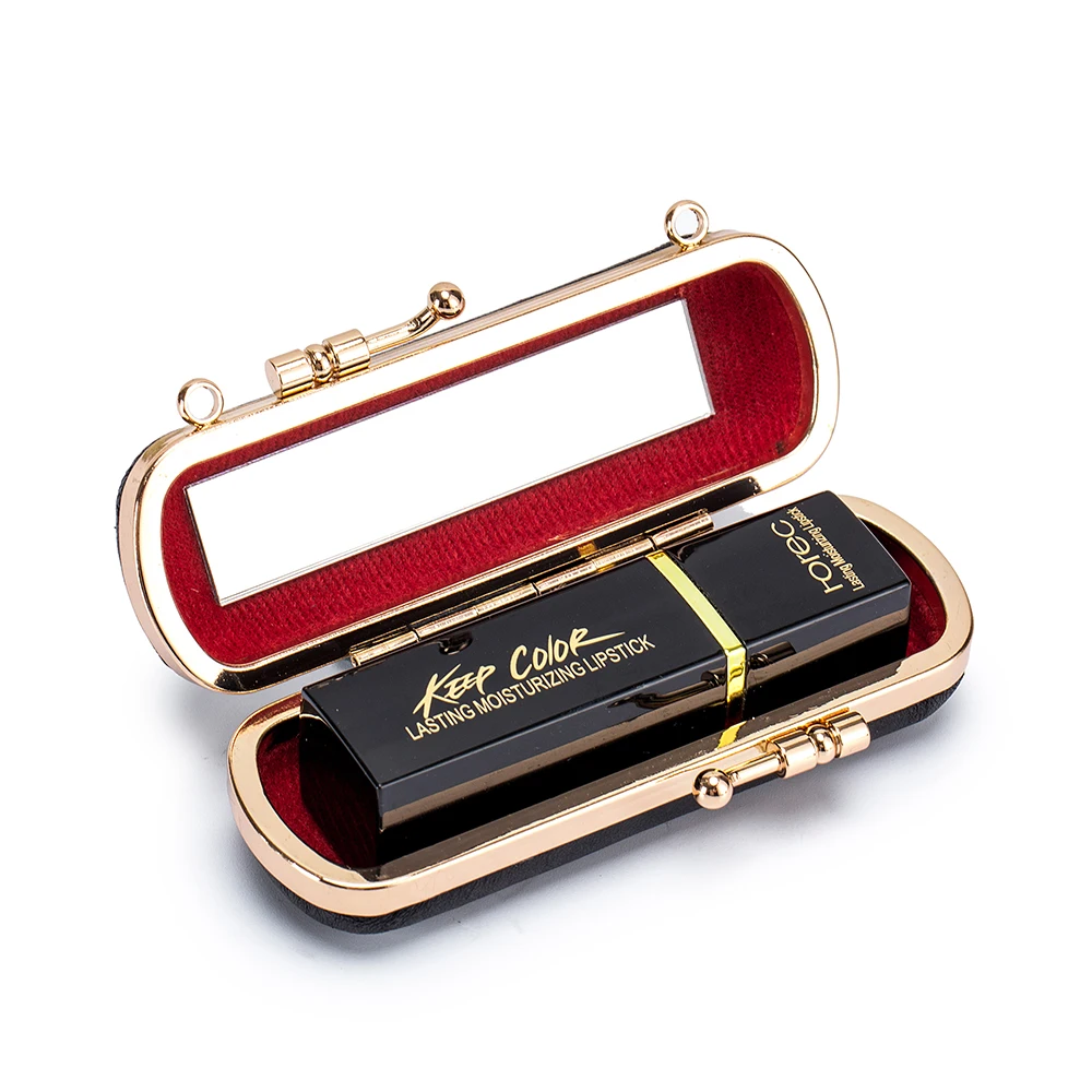 

COMFORSKIN Luxurious Sheepskin Mini Lipstick Bag Chain Diagonal Portable Makeup Box New Arrivals Fashion Style Lipstick Box