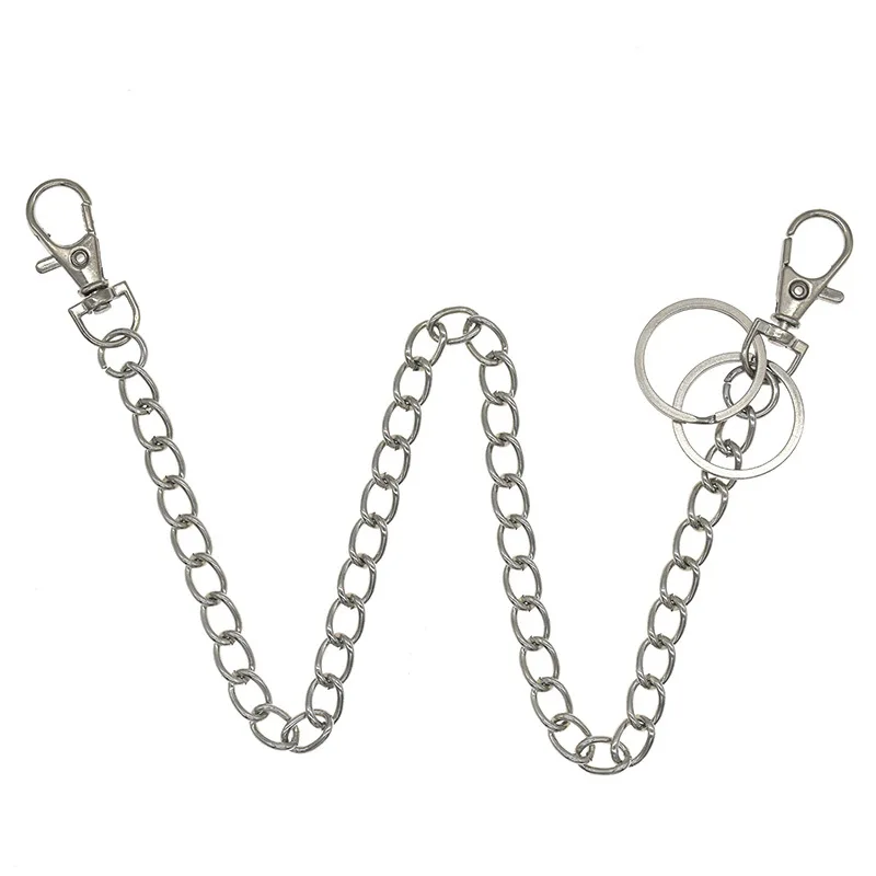 Джинсовая цепочка на талию для брюк аксессуары молодого попа с большим кольцом