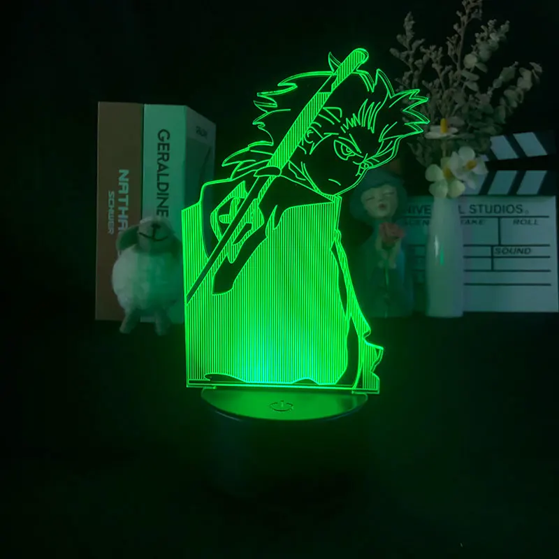 

Манга отбеливатель японское аниме доставка декоративный проектор 3D ночник будильник базовый светильник многоцветный с дистанционным упра...