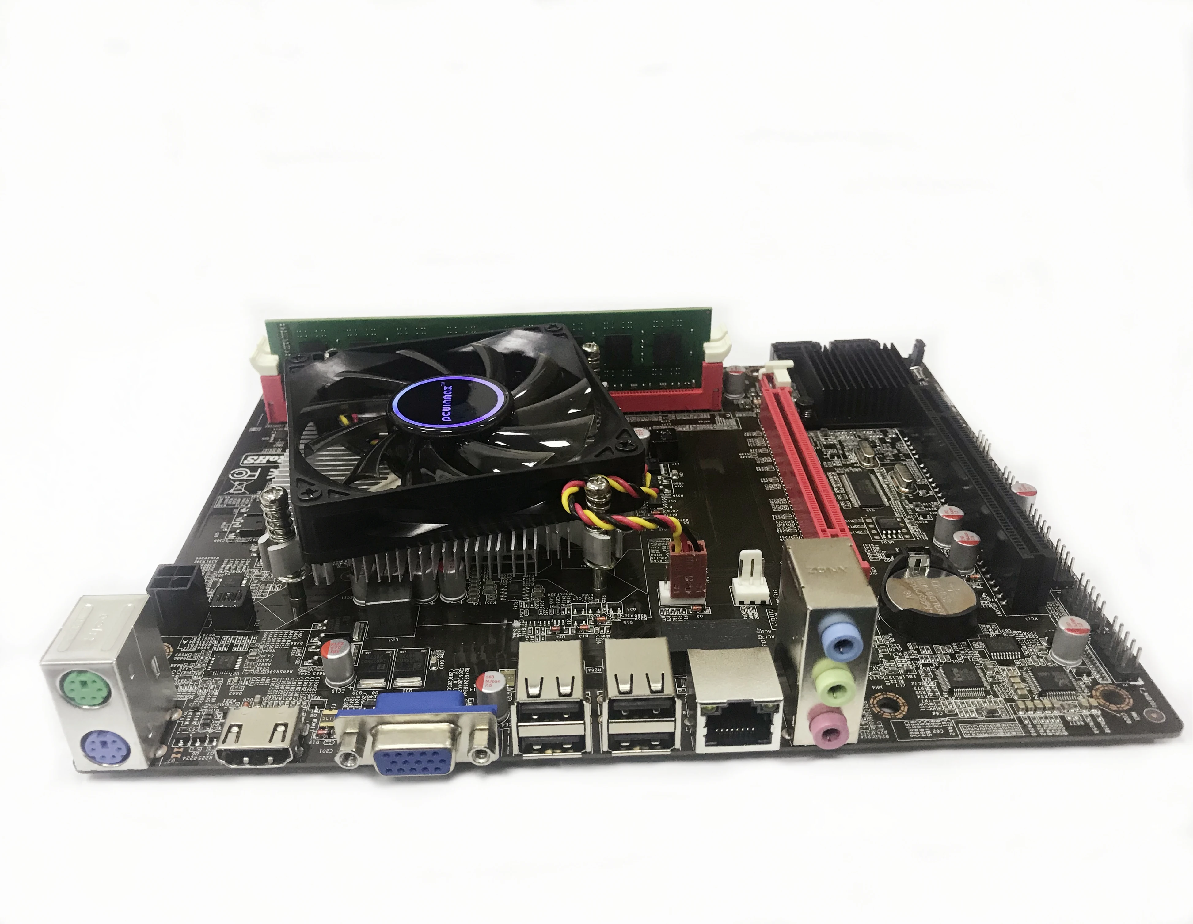 Набор материнских плат PCWINMAX PGA 988 HM55 с ЦП DDR3 4G вентилятор комплект материнской