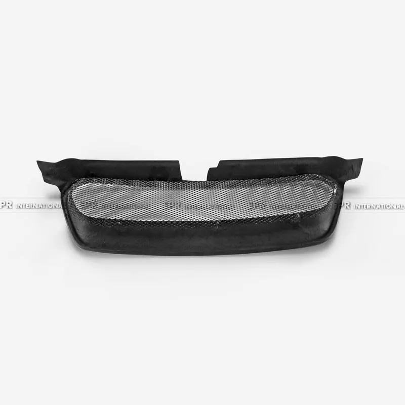 Для SUBARU Legacy углеродное волокно передняя решетка отделка 2007-2008 Корпус Комплект глянцевый углеродный передний гриль тюнинг для Legacy Racing