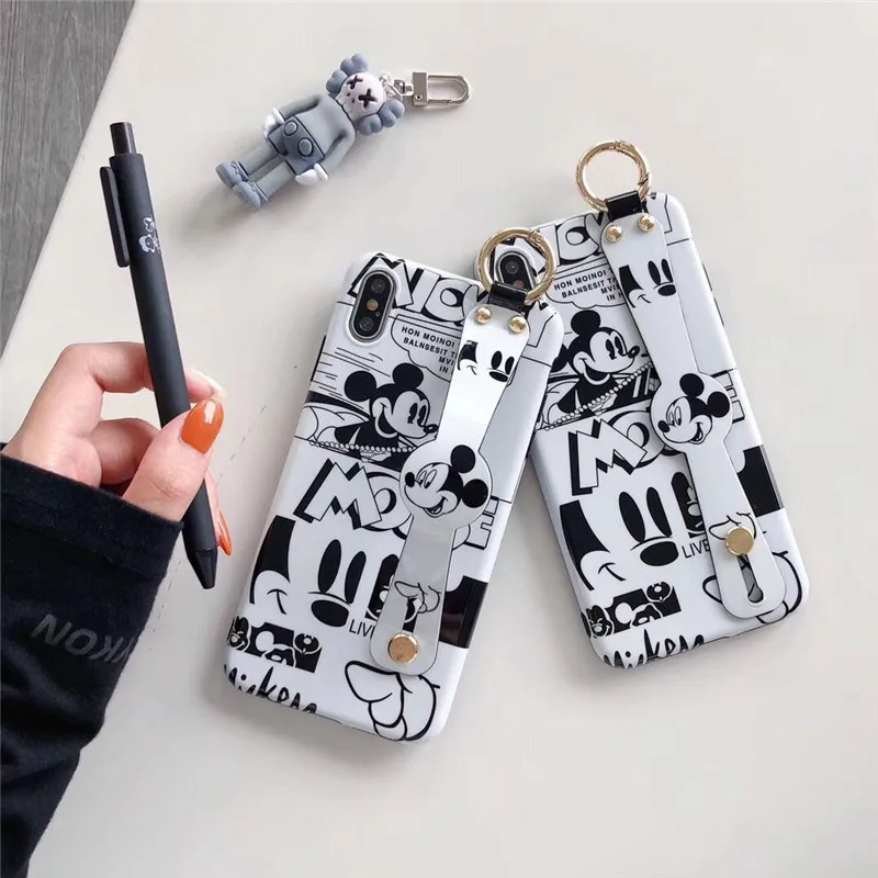 Ourpho-IMD мягкий чехол с эффектом потертости для iPhone X XR XS MAX на запястье маленьким