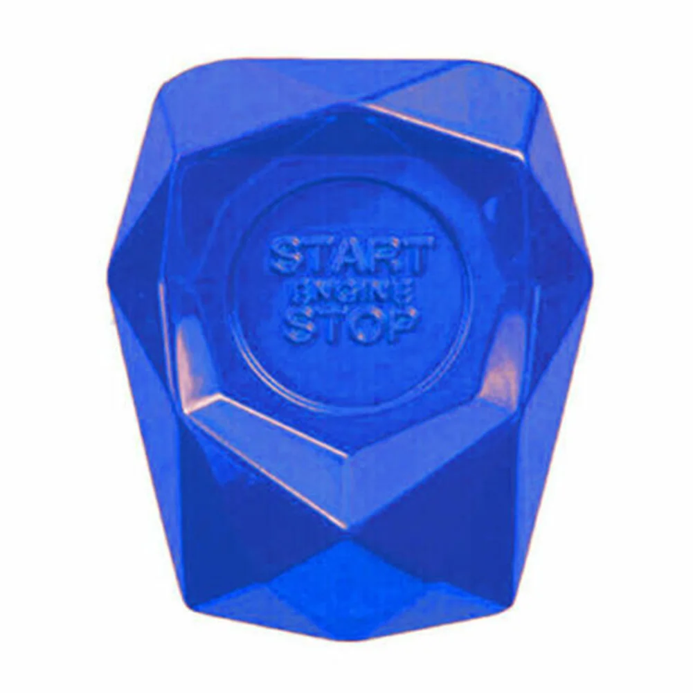 

1PCS Button cover decoration Decorative Blue Protection Cover Waterproof