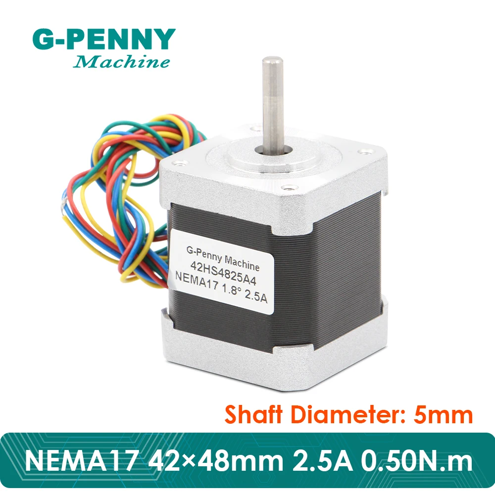 Бесплатная распродажа! Шаговый двигатель с ЧПУ NEMA17 42x48 мм 0 50 Н. М шаговый а 71 унции