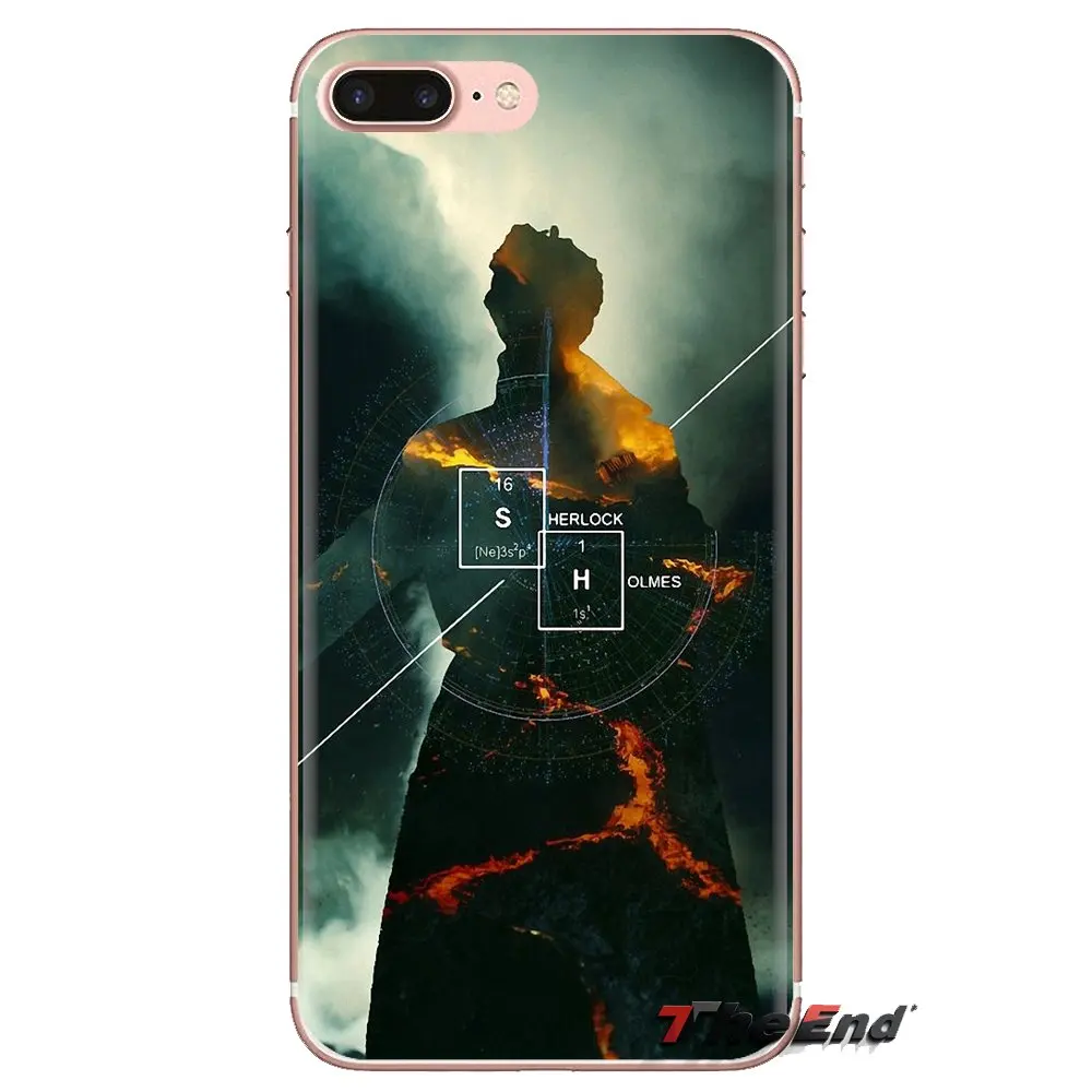 For Huawei Honor 7X V10 6C V9 6A Play 9 Mate 10 Pro Y7 Y5 P8 P10 Lite Plus GR5 2017 Sherlock Holmes Soft Transparent Case Covers |