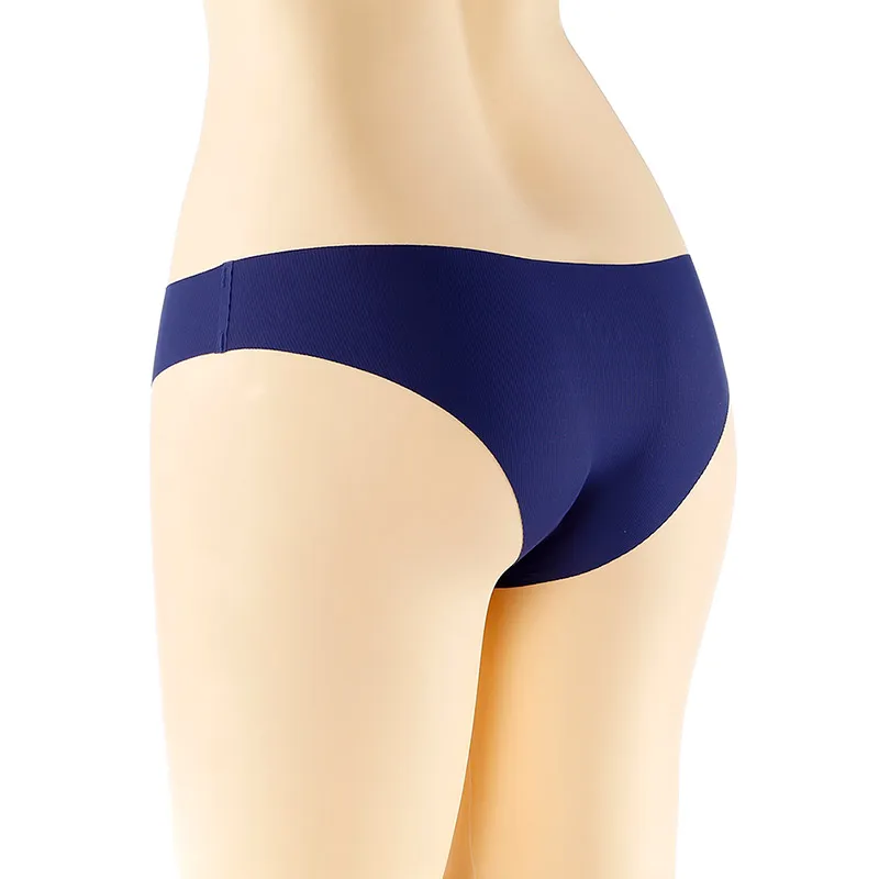 3 шт./лот цельные бесшовные трусы в полоску женские сексуальные с низкой посадкой