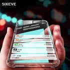 Роскошный прозрачный противоударный силиконовый чехол для Samsung Galaxy S20 Ultra S10 S9 S8 S7 Edge J3 J5 J7 2016 2017 J7neo Prime