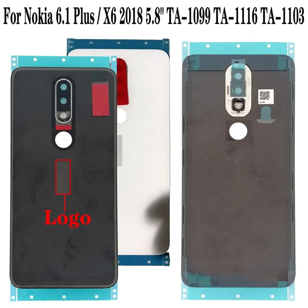 Shyueda 100% оригинальный новый для Nokia 6 1 Plus X6 5 8 &quotTA 1083 TA 1099 1116 1103 стекло задняя дверь