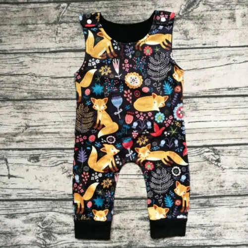 Комбинезон для маленьких девочек 0-18 месяцев без рукавов | Мать и ребенок