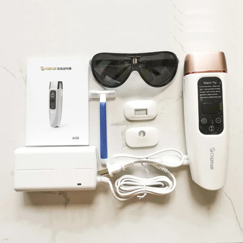 

Osenyuan AI08 Painless IPL Hair Removal Professional 600000 Flashes Laser Hair Remover Home Use Permanent Epilator For Women