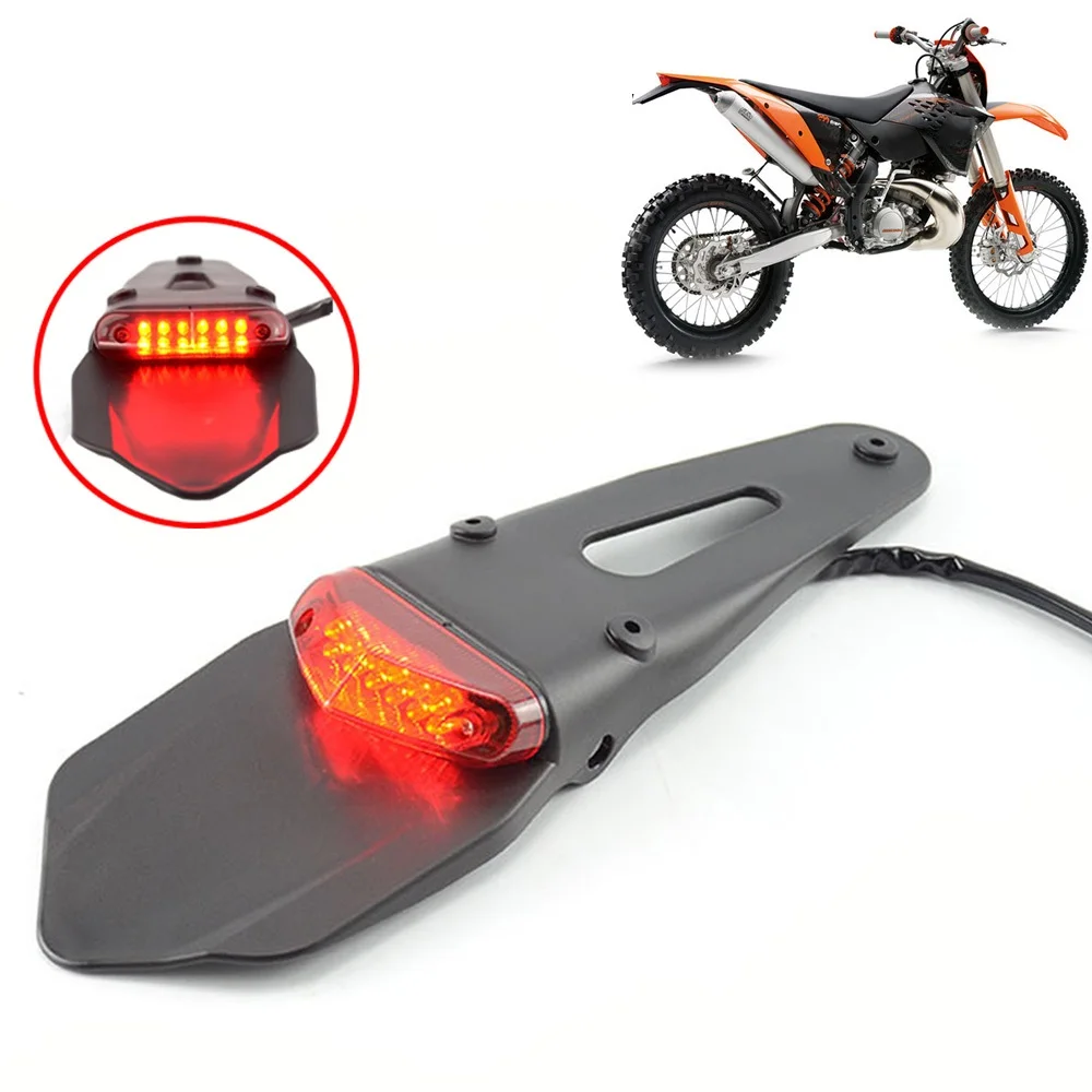 Светодиодный задний фонарь для мотоцикла KTM EXC лампа защиты от брызг мотоциклов